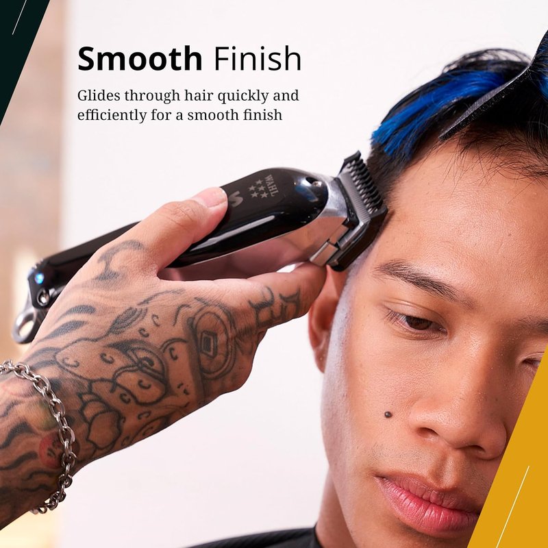 Wahl Professional Premium Cutting Guides - #1 to #8 with Durable Metal Clips & Organizer