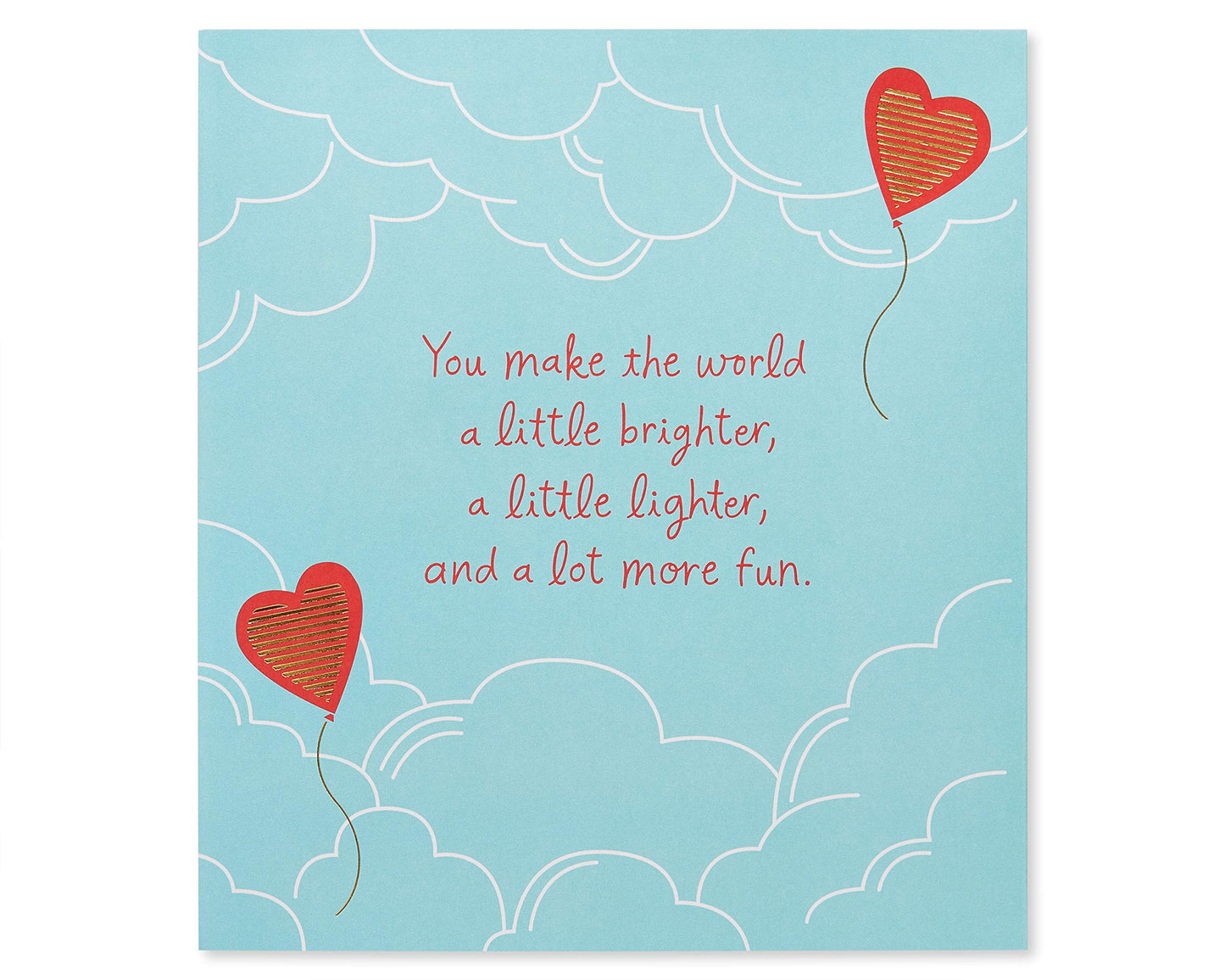 American Greetings Valentines Day Pop Up Card (I Love You For It)