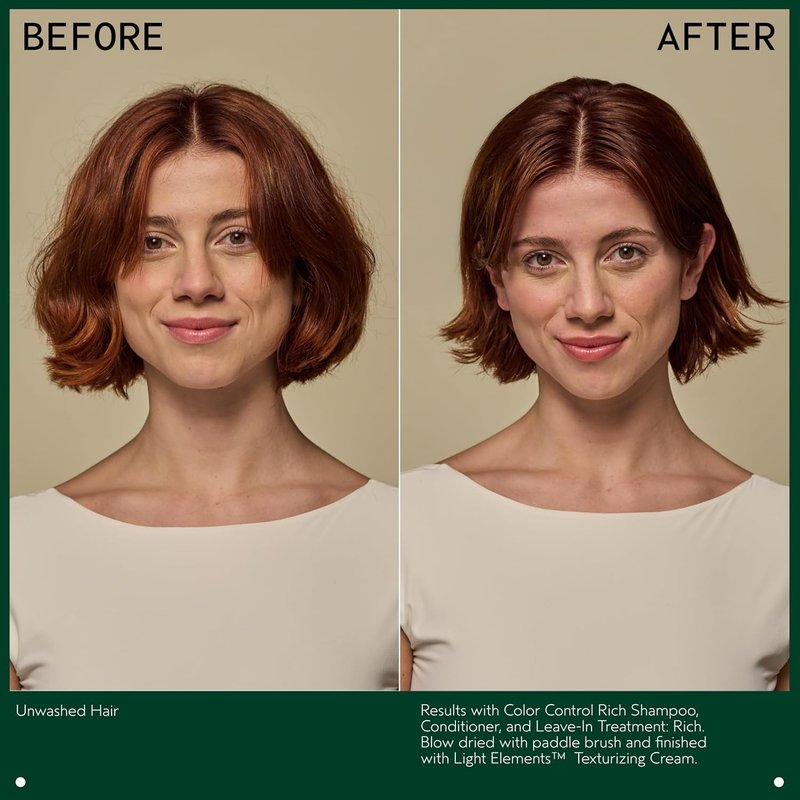 Aveda Color Control Rich Shampoo - Fade Protection & Shine Boost | For Medium to Thick Color-Treated Hair | Silicone-Free, 98% Naturally Derived