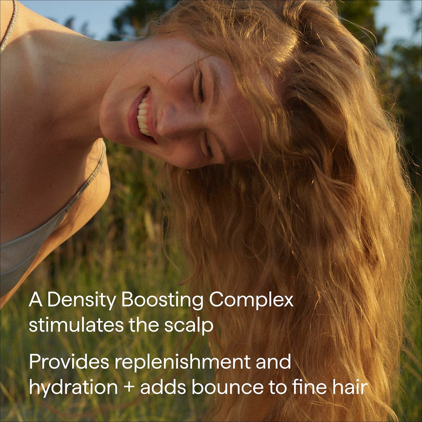 Briogeo Destined for Density Caffeine + Biotin Peptide Density Conditioner | Increases Hair Thickness and Volume for Fine or Thinning Hair | Silicone-Free | Vegan & Cruelty-Free | 8 fl oz