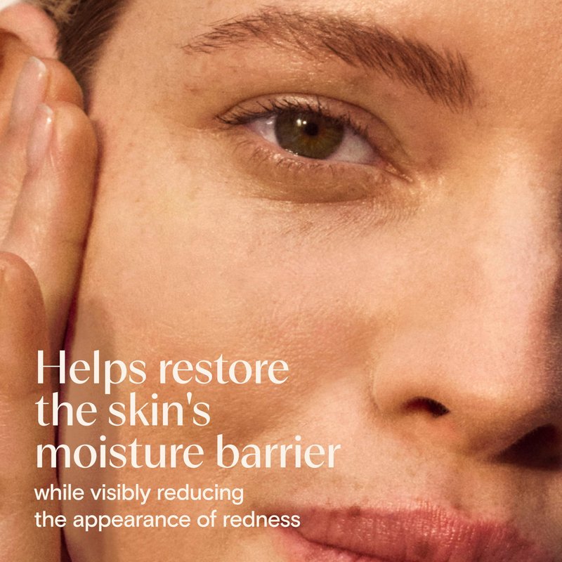Aveeno Calm + Restore Facial Moisturizer Face Cream for Redness Relief, Non-Comedogenic, Ceramide & Vitamin B5, Hydrating for Dry, Sensitive Skin, Hypoallergenic, Fragrance-Free, 1.7 oz