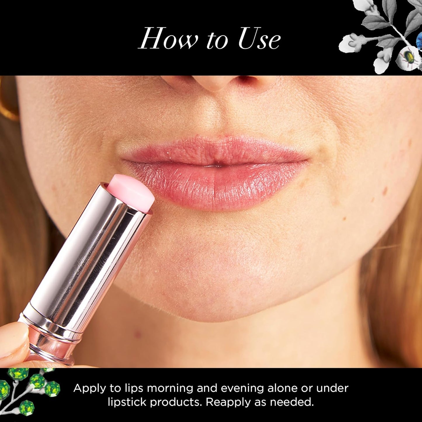 Butter LONDON Lippy Hydrating Lip Balm - Pink Champagne | Lightweight Plant-Based Moisturizer for Soft, Nourished Lips
