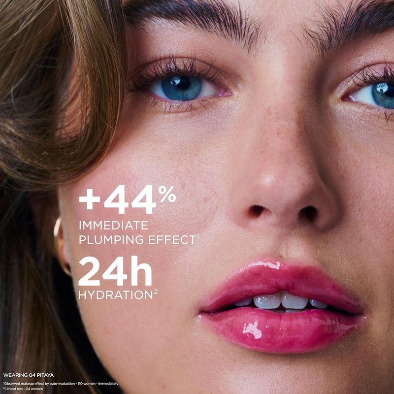 Clarins Lip Comfort Oil - Hydrating Lip Oil with Sheer Shine Finish | 93% Natural Ingredients | 0.2 Ounces