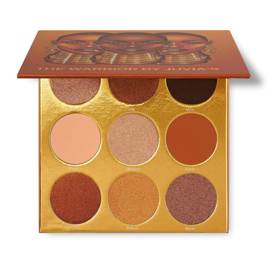 Juvia's Place The Warrior Eyeshadow Palette 9 Shades Pigmented Eye Makeup