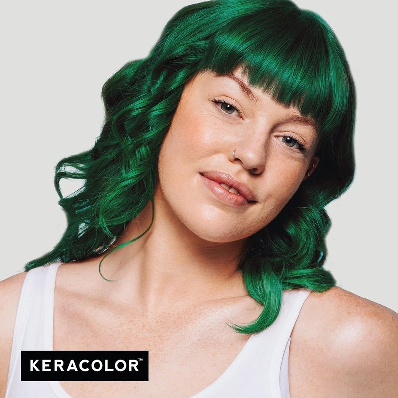Keracolor Clenditioner - Emerald Color Depositing Conditioner | 12 Fl Oz