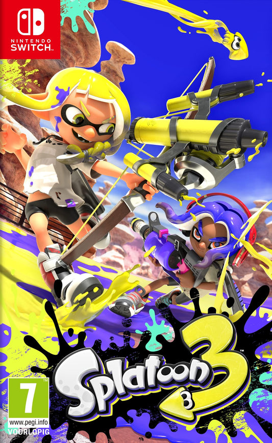 Nintendo Splatoon 3 Standard Néerlandais, Anglais, Espagnol, Français, Italy, Russe Nintendo Switch