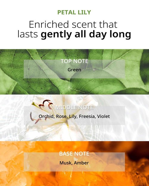 FIT YOUR SKIN Perfumed Hand Clay Soap #Petal Lily - Exfoliating & Moisturizing Hand Scrub Gel to Bubble Wash - Clay Pearlite & Mineral - Gentle & Long Lasting Fragrance - 1.7 fl.oz