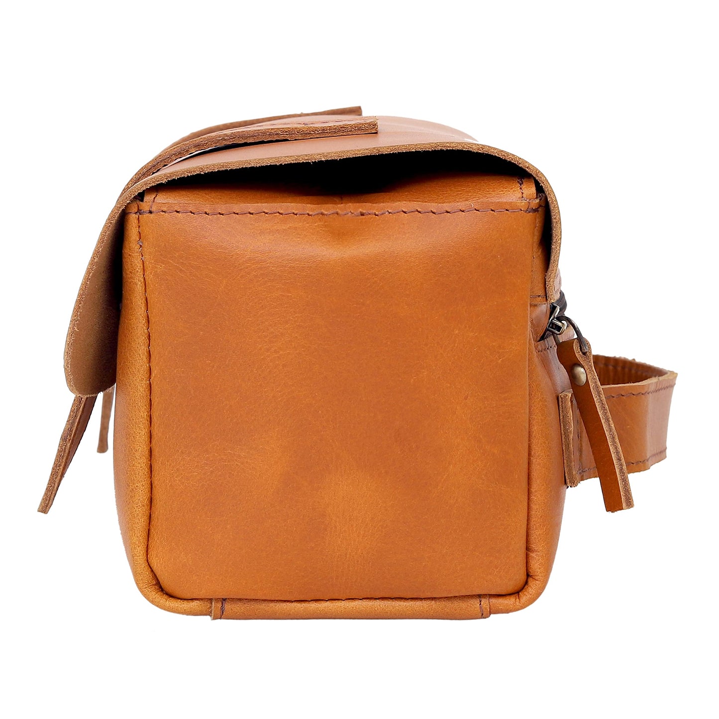 Leather Toiletry Bag | Dopp Kit | Makeup Bag | Travel Organizer for Men & Women