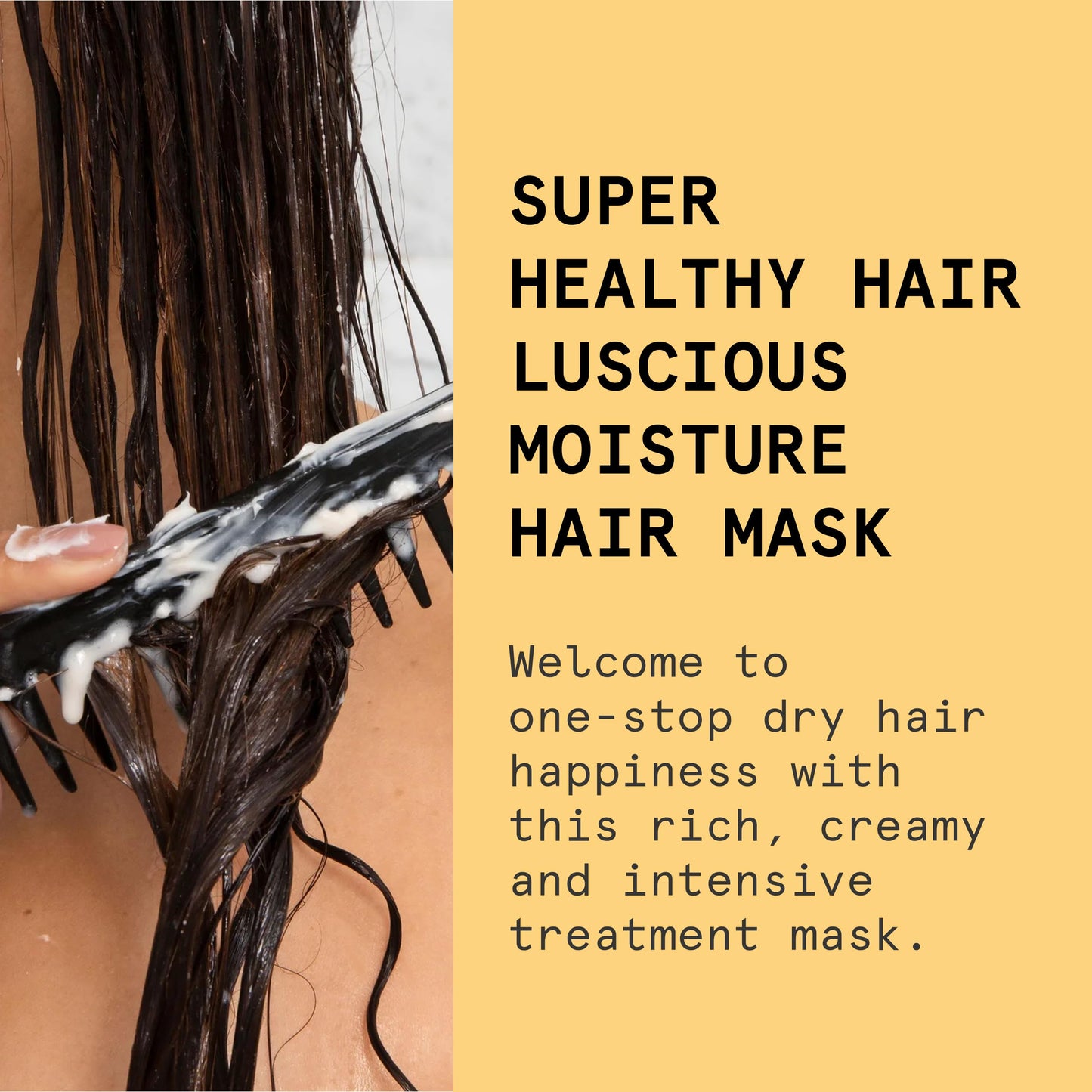 Beauty Pie Super Healthy Hair Luscious Moisture Hair Mask For Hydrating, Softening & Repairing Damaged Locks