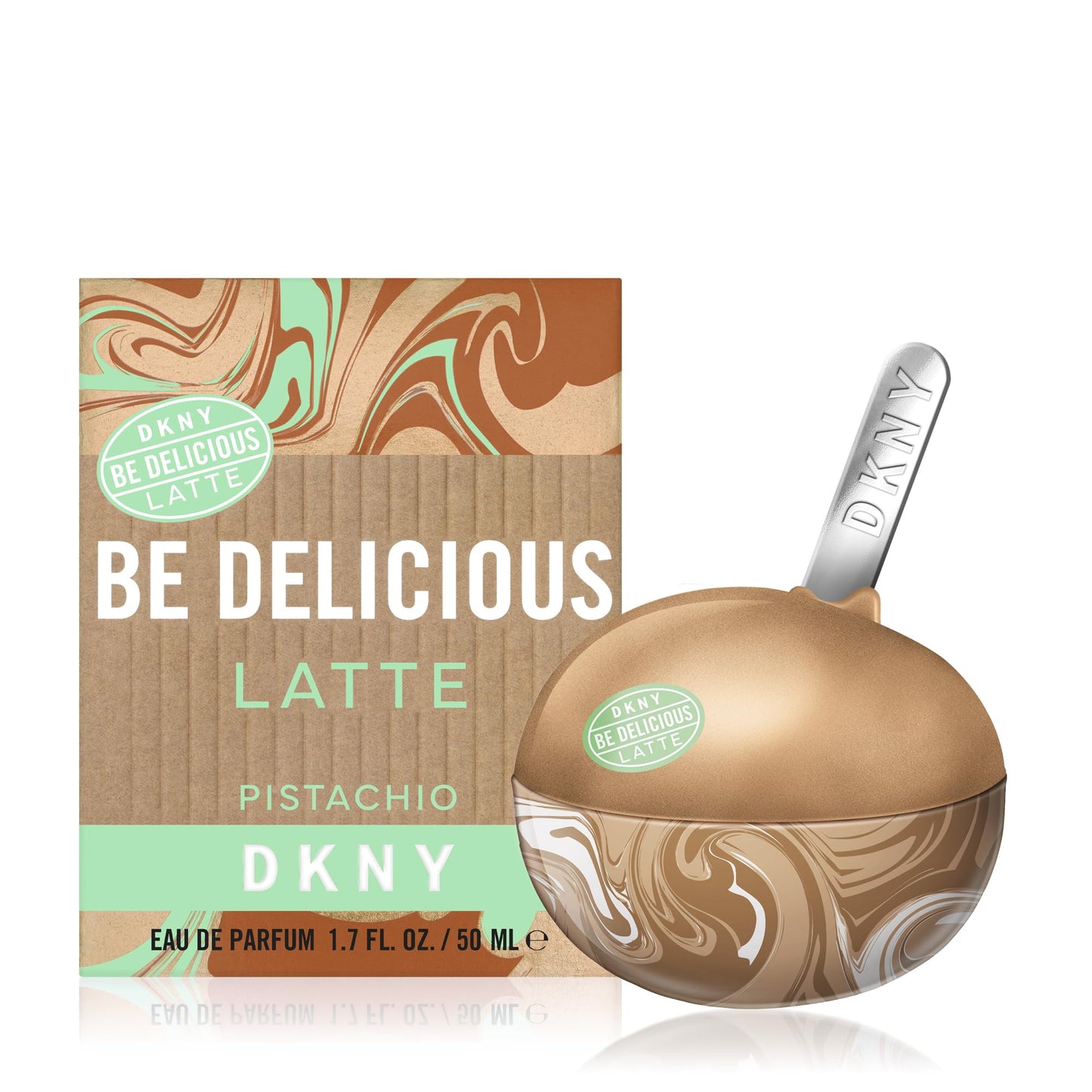 DKNY Be Delicious Latte Pistachio Eau de Parfum Perfume Spray For Women, 1.7 Fl. Oz.