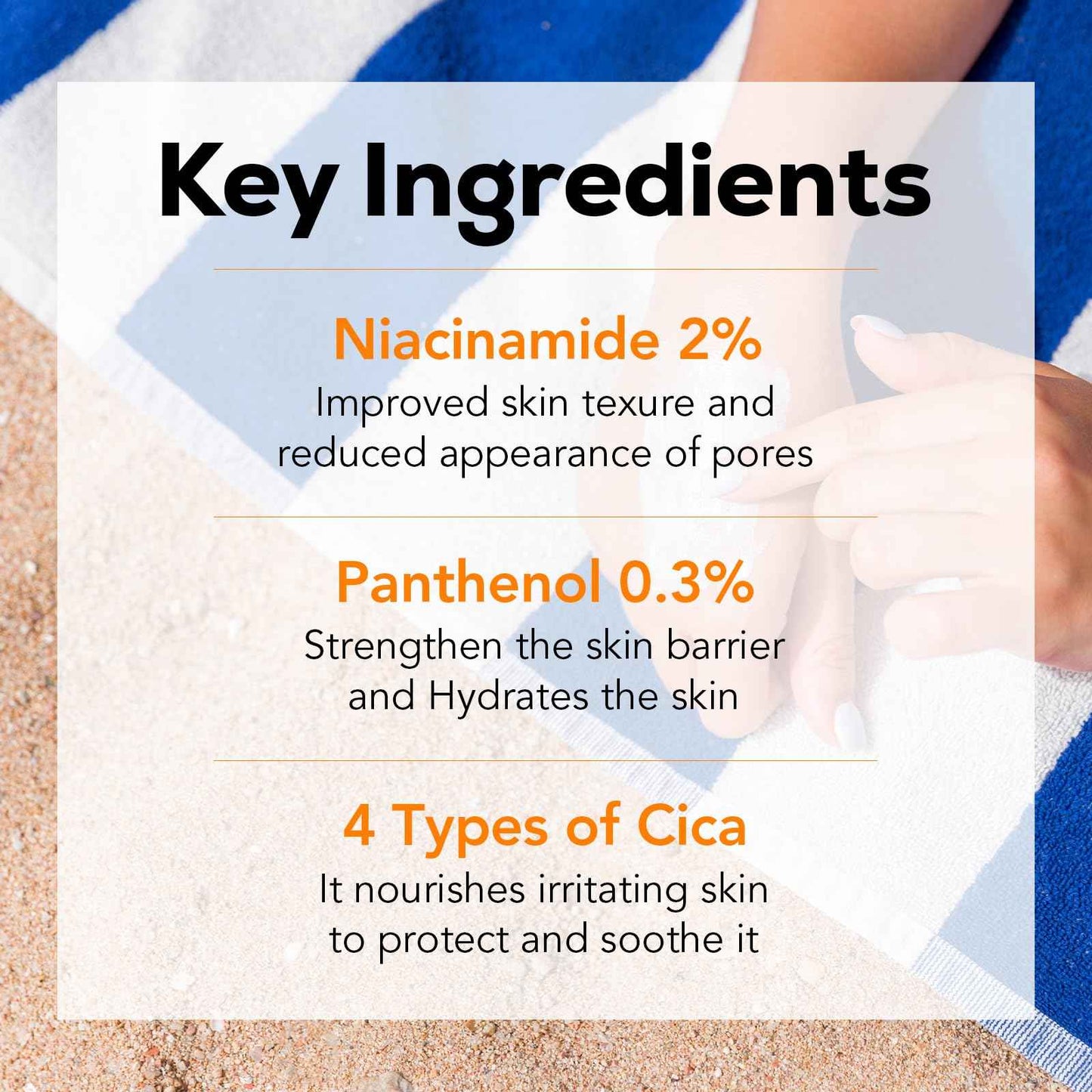 Olivia & Allison Aqua Sunscreen SPF 50+ PA++++ (1.69fl.oz) - Non-Sticky Korean Sunscreen, No White Cast & Invisible