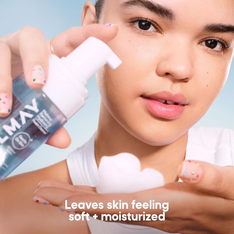 Almay Makeup Remover Foam - Gentle Hypoallergenic Face Cleanser | 2.87 fl oz, Vegan & Cruelty-Free
