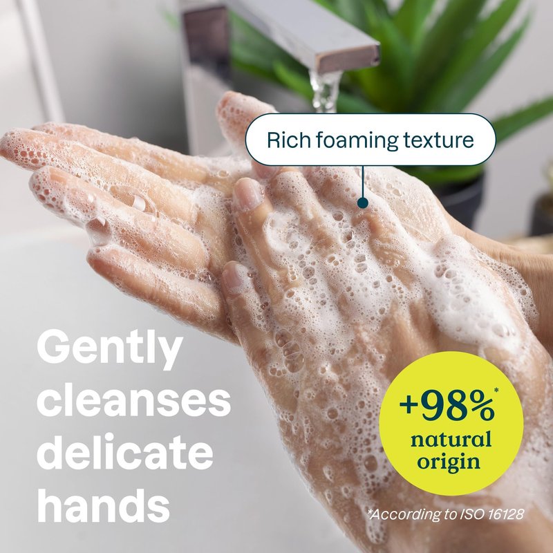ATTITUDE Hand Soap for Sensitive Skin with Oat, EWG Verified, Dermatologically Tested, Vegan, Sweet Jasmine Scent, 16 Fl Oz
