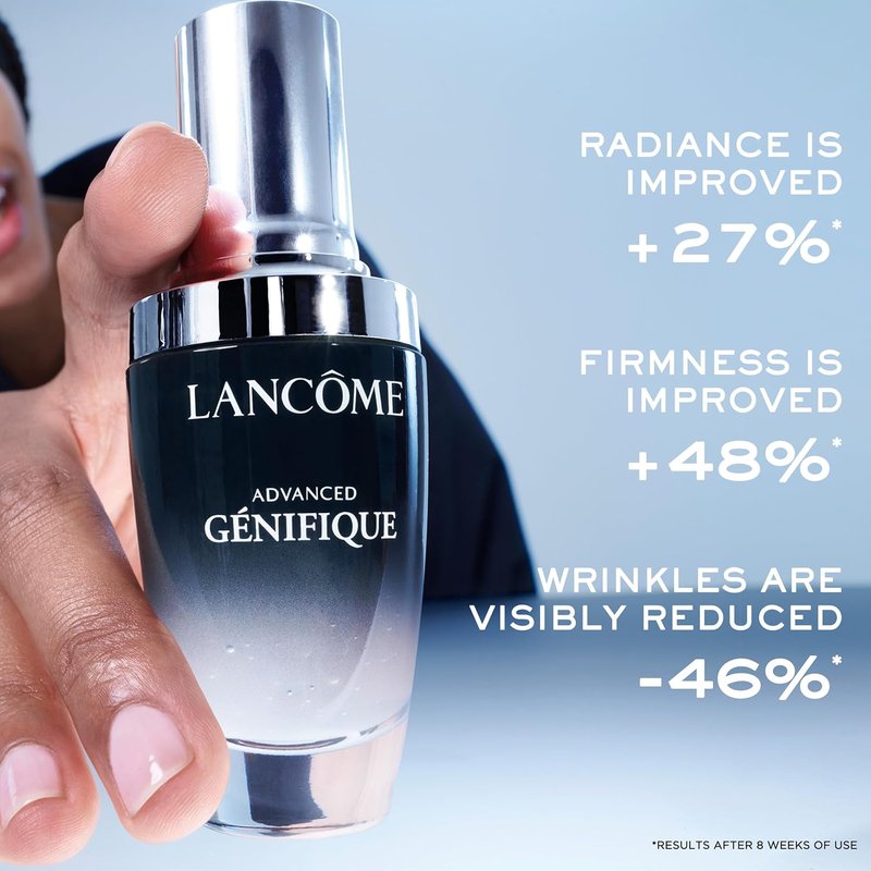 Lancôme Advanced Génifique Face Serum - Anti-Aging Radiance Booster with Bifidus Prebiotic & Vitamin Cg | Hydrating & Plumping 1 oz