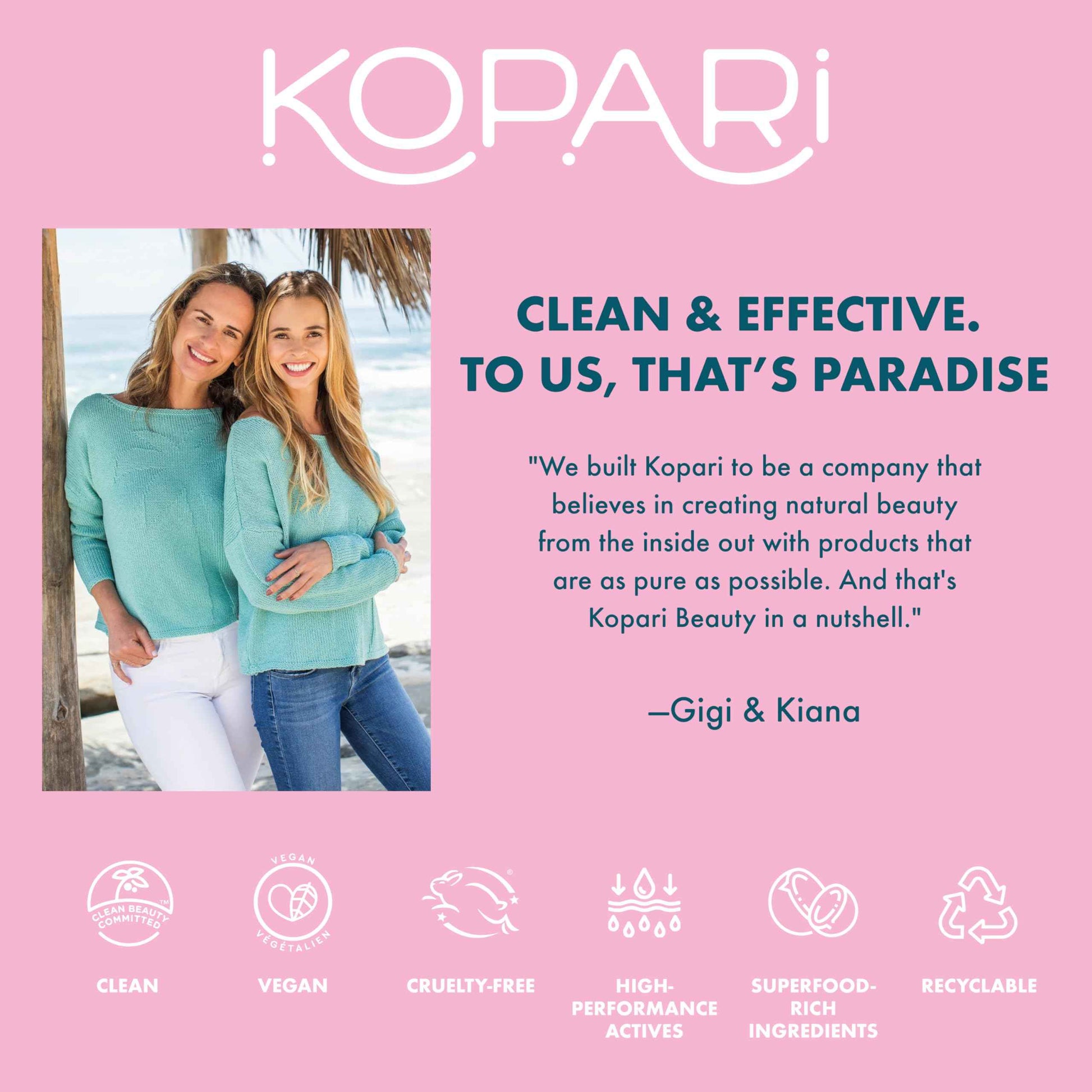 Kopari Aluminum Free Coconut Deodorant, Non Toxic & Clean Plant-Based, No Aluminum, Parabens or Baking Soda, Long Lasting Protection, Original 2 oz