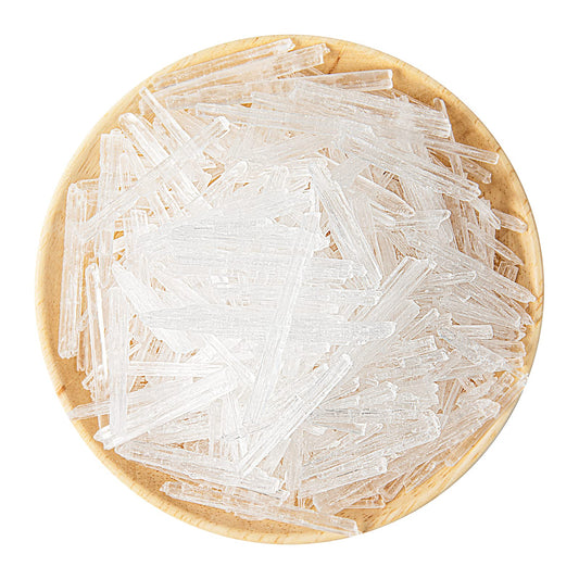 Viktairy Menthol Crystals Bulk 1lb, 100% Pure Organic Mint Crystals | Great for Making Shower Steamers, Creams and Soaps