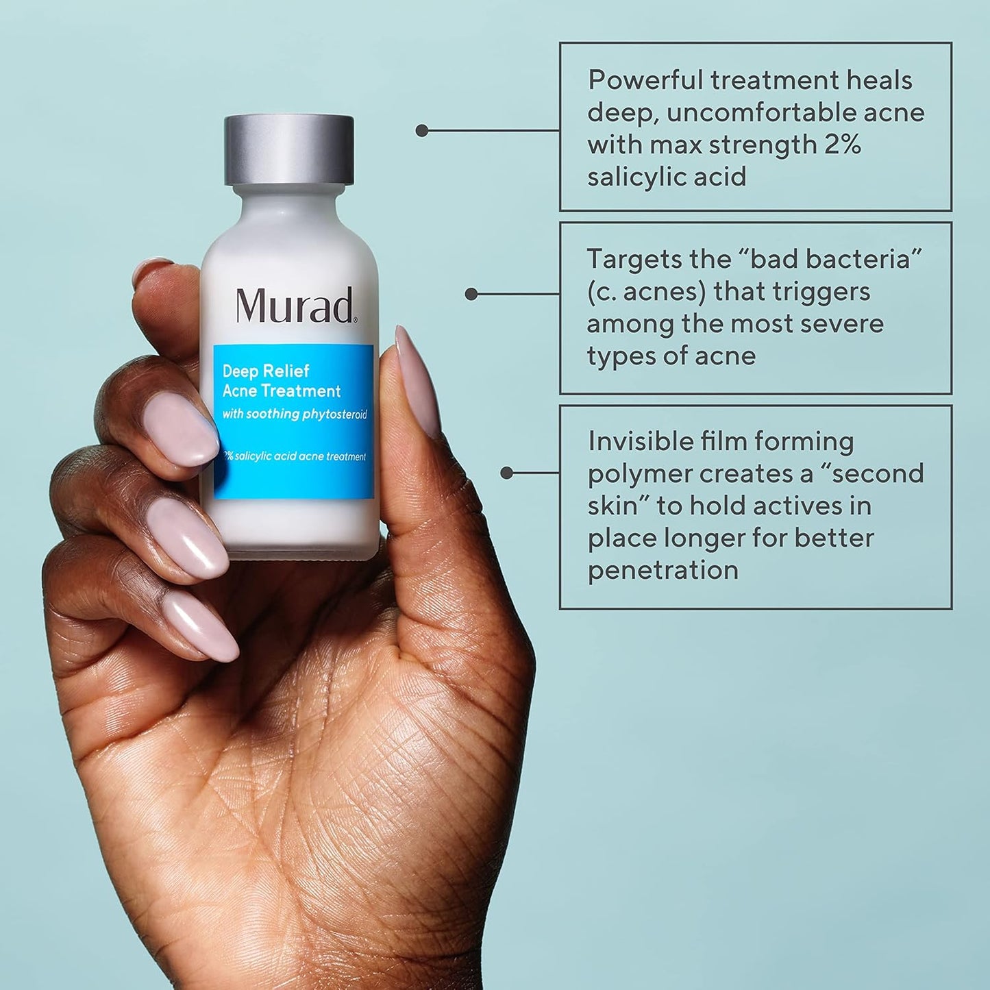 Murad Acne SOS Dual Treatment Combo - Maximum Strength Spot Treatments for Rapid Relief | Set of 2