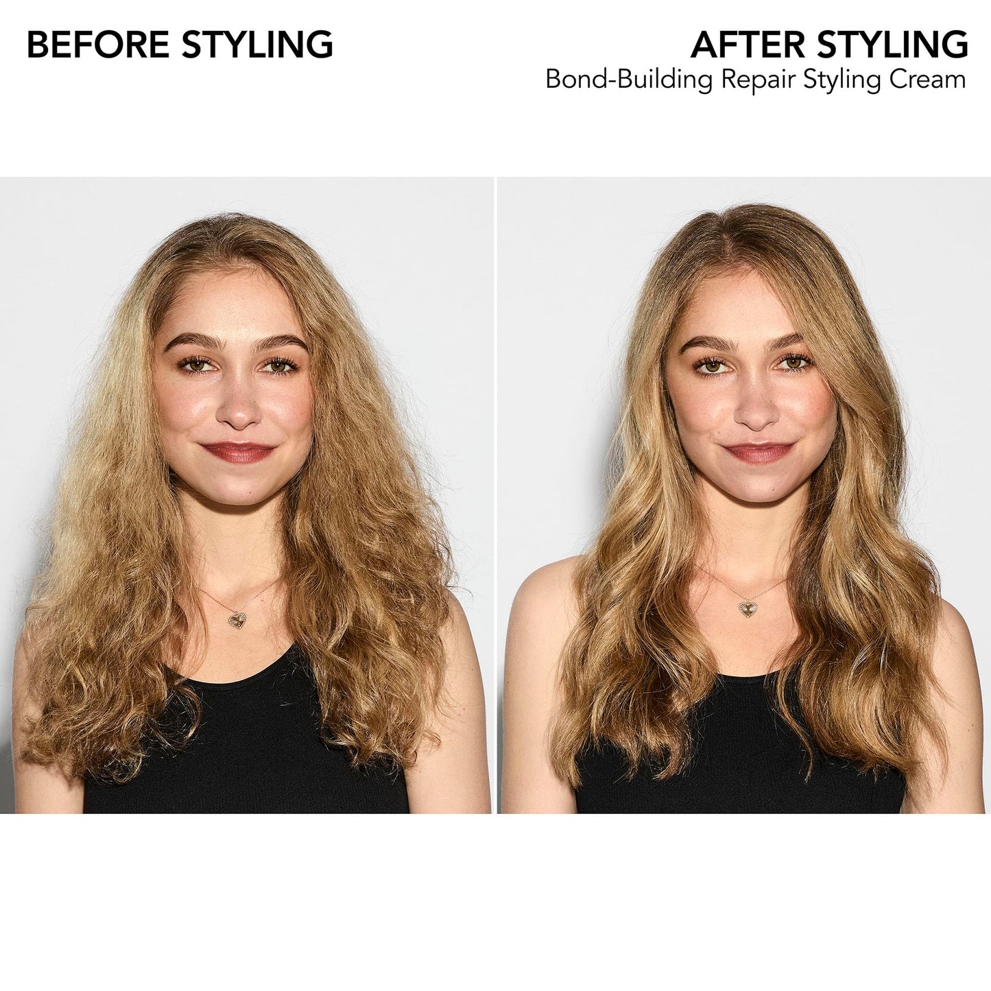 Bumble and bumble. Bond-Building Hair Repair Styling Cream | Makes Hair 3x Stronger Instantly | Prevents Split Ends | Heat Protectant | For All Damaged Types, 5 Fl Oz