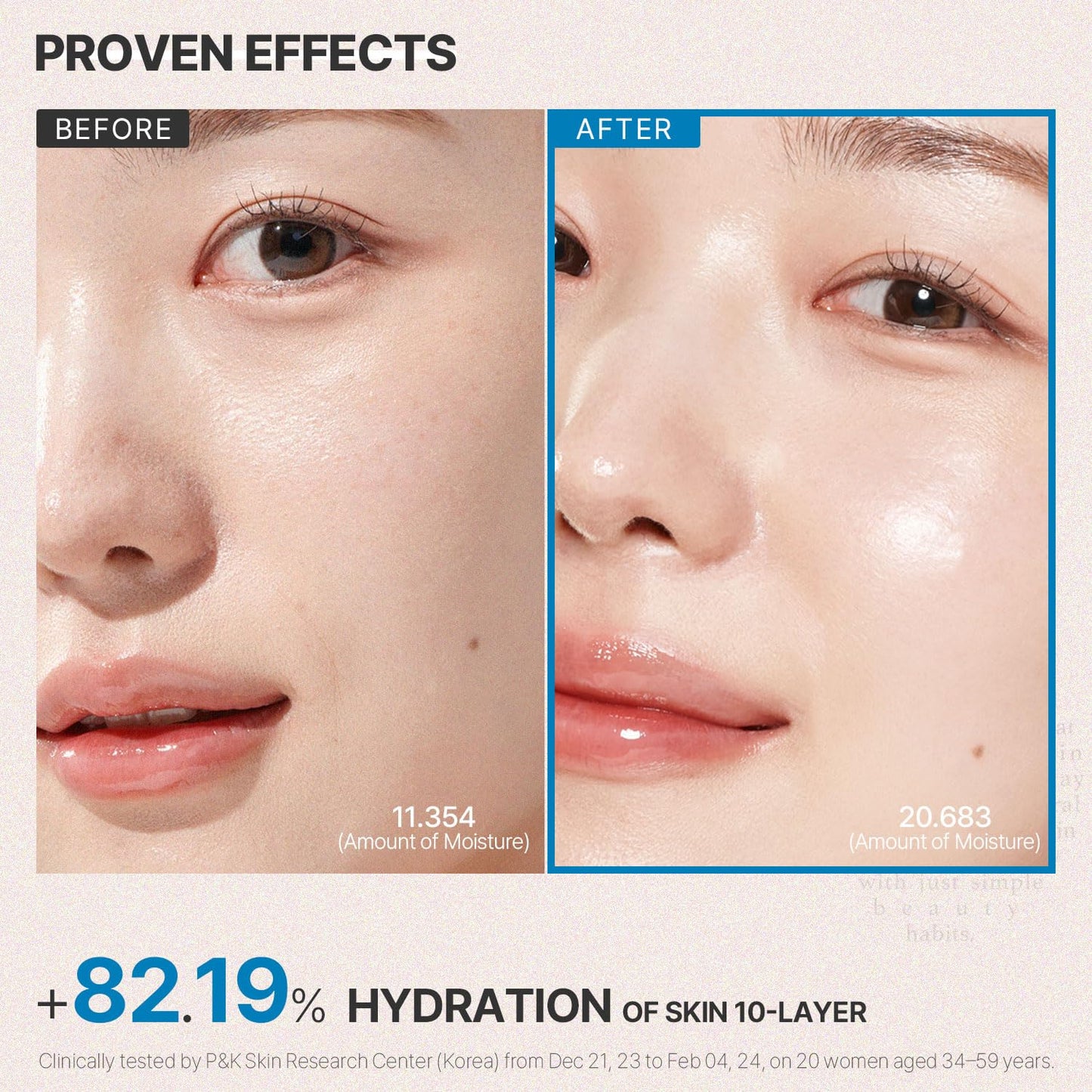 BHAB SLOWCHAGA Hydra Calm Face & Eye Serum - Hydrating Korean Serum with Panthenol & Ceramide for Barrier Repair, Soothing Sensitive Skin, Glass Skin Glow, 1.69 fl oz (50ml)