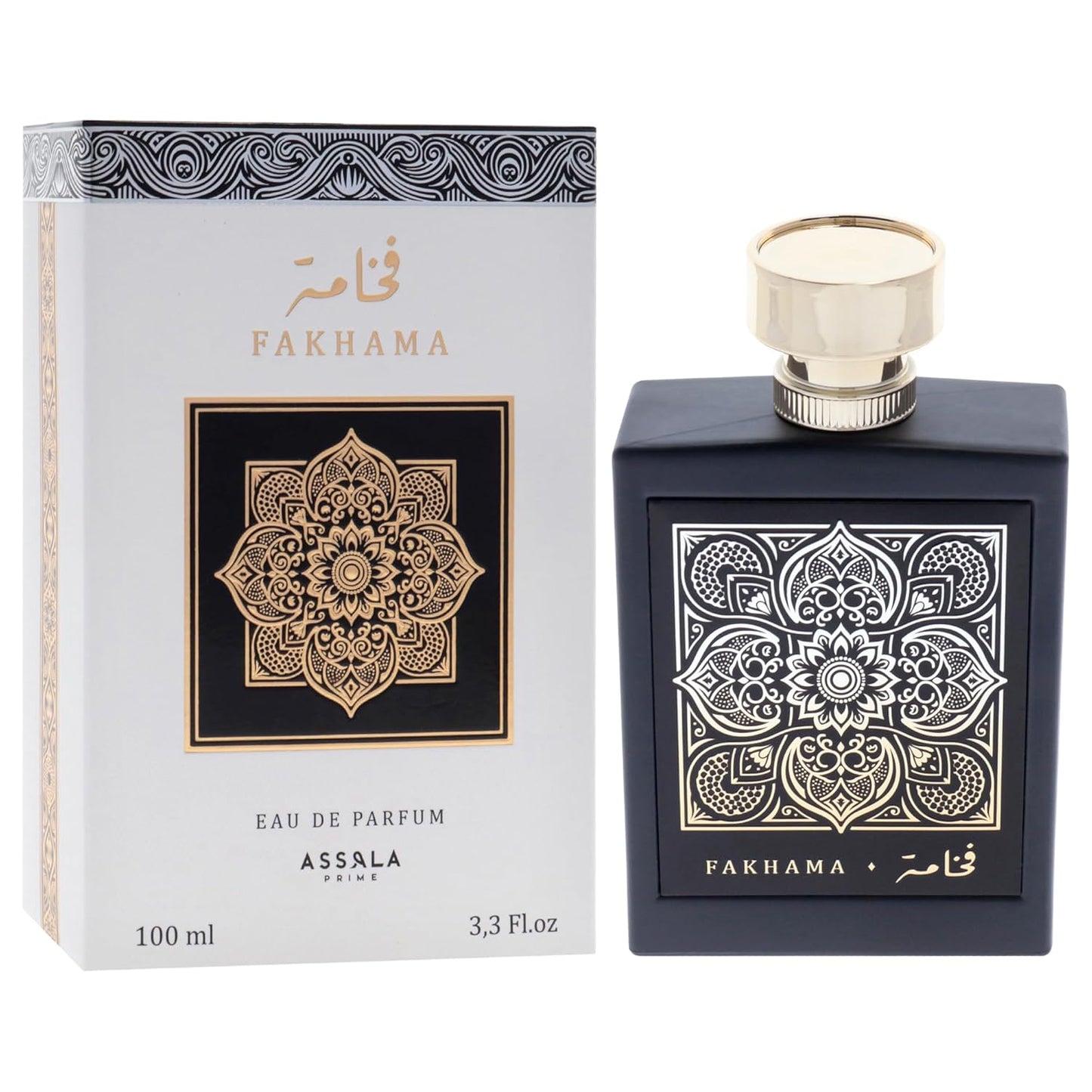 Prime Fakhama Unisex Eau de Parfum - 3.3 oz Fragrance Spray for All-Day Freshness
