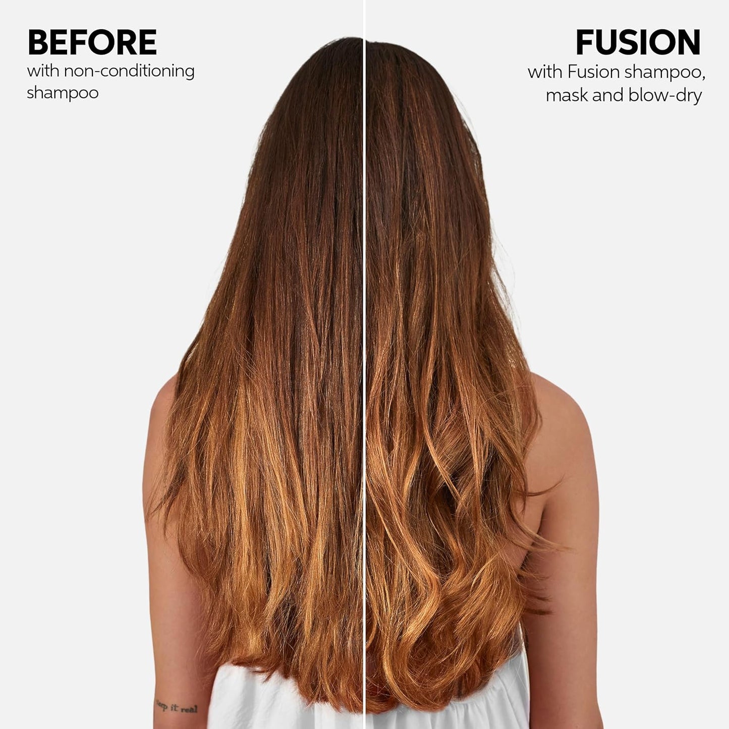 Wella Professionals Fusion Intense Repair Shampoo - Nourishing Formula for Damaged Hair | Anti-Breakage Treatment