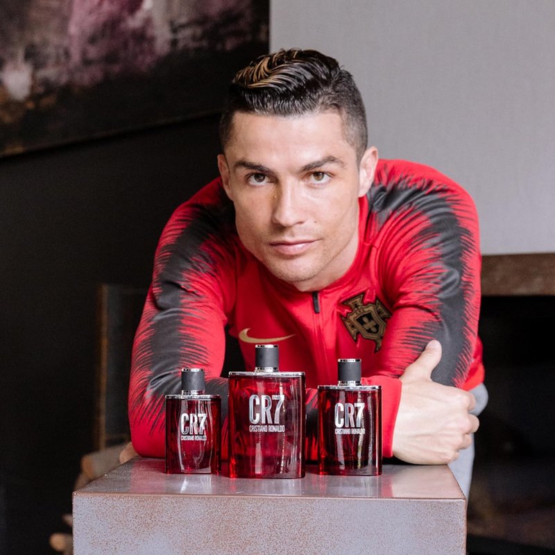 Cristiano Ronaldo Cologne - Woody Musky Eau De Toilette for Men - Lavender, Cardamom, Tobacco - 3.4 oz