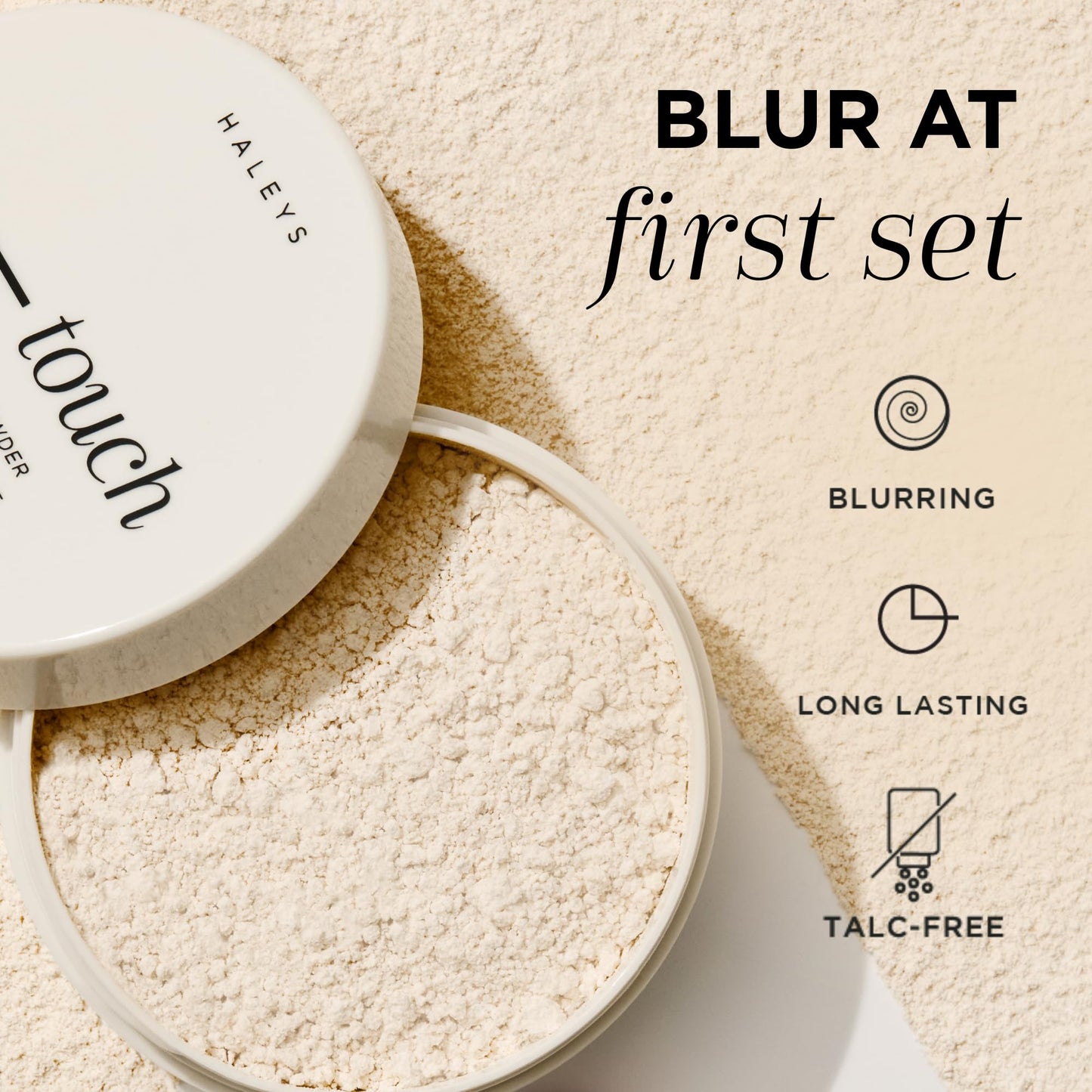 HALEYS Re-touch Talc-Free Loose Setting Powder Translucent – Oil Control & Blurring Face Powder for Baking, Brightening, Natural Matte Finish, Safe for Sensitive Skin
