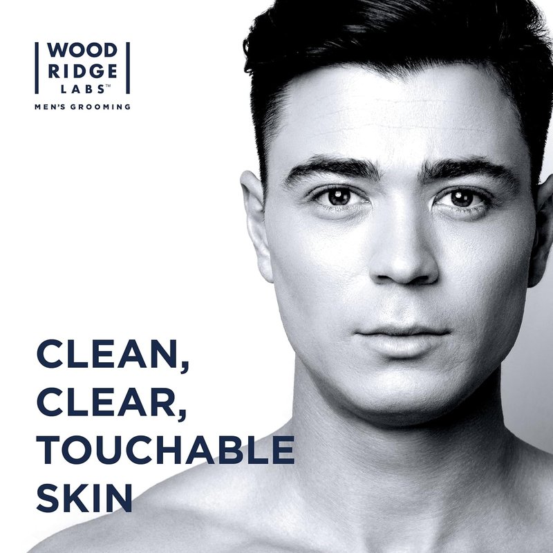 Men's Grooming Caffeine & Charcoal Daily Face Scrub - Exfoliate & Cleanse | Gentle for Sensitive Skin, Paraben-Free (6 oz)