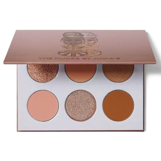 Juvia's Place Palette The Taupes - Nude Shades with Deep Browns, Shades of 6, Professional Eye Makeup, Pigmented Palette, Makeup Palette for Eye Color & Shine