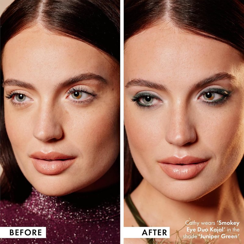 Smokey Eye Duo Eyeliner - Creamy 2-in-1 Crayon, Water Resistant & Vegan | Easy to Blend
