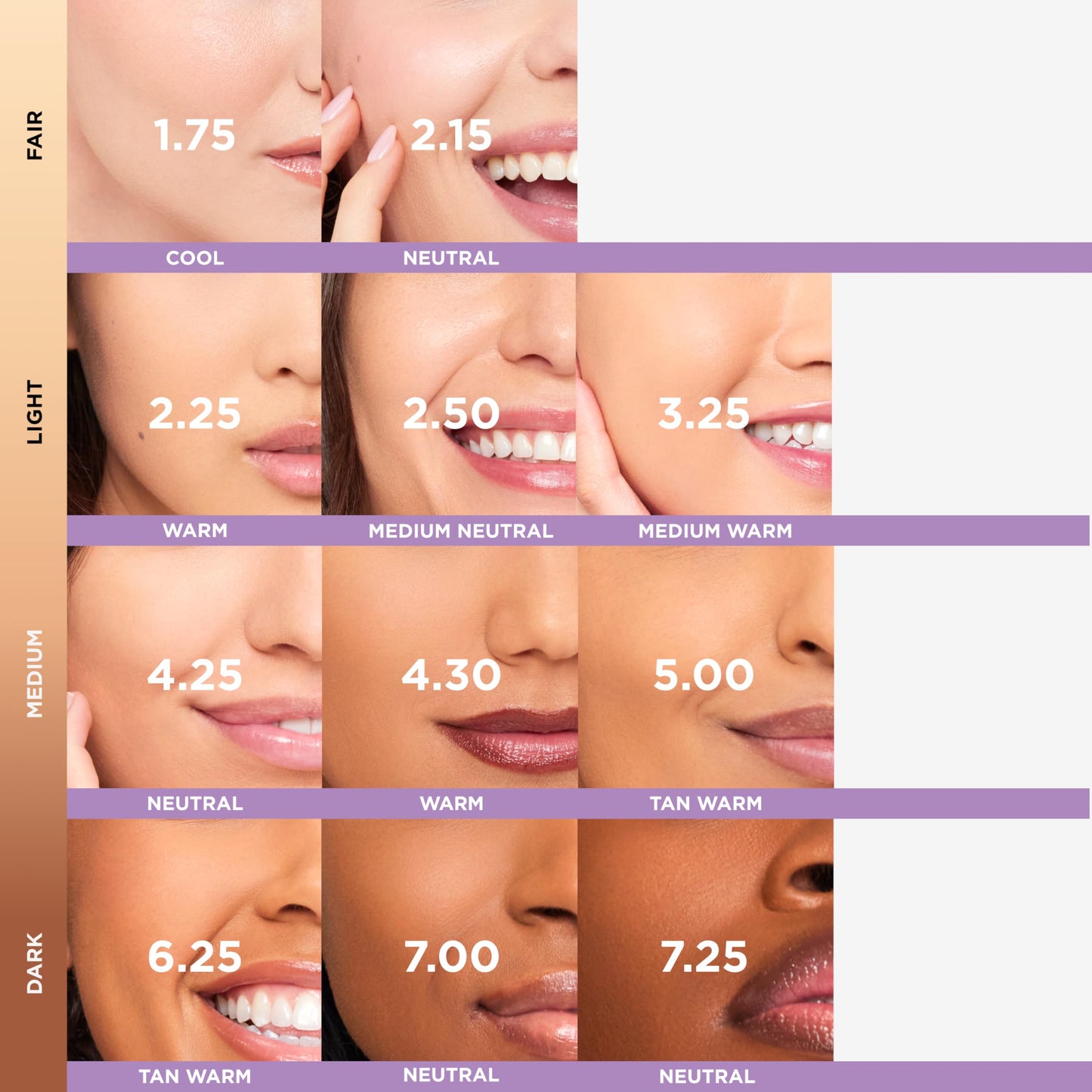 HALEYS Re-form Luminous Skin Foundation, VEGAN + CRUELTY-FREE, Blurs, Conceals, Blendable, Buildable Med-to-Full Coverage, Weightless, Oil-free, All-Day Wear, Hyaluronic Acid, All skin types (2.5)