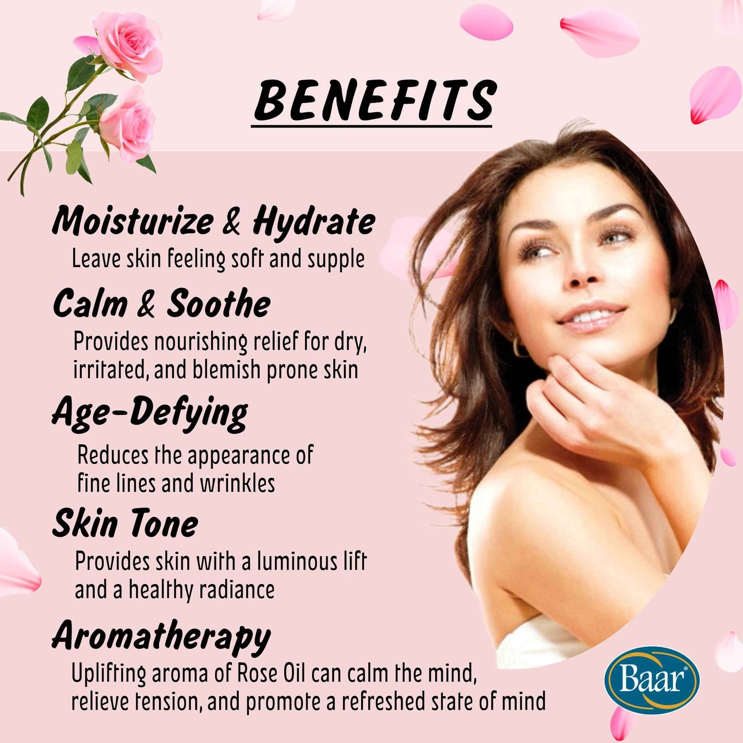 Natura Magic, Rose Water Skin Lotion, 8 oz.