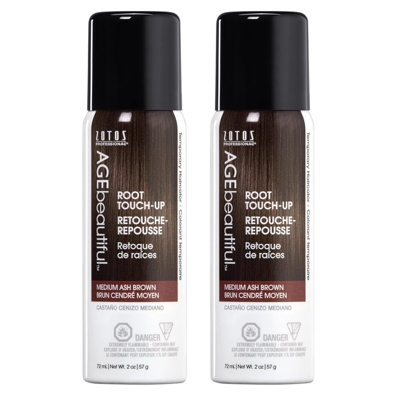 Root Touch Up Hair Color Spray - Temporary Gray Concealer | Adds Volume & Covers Thinning Patches | Water & Sweat Resistant