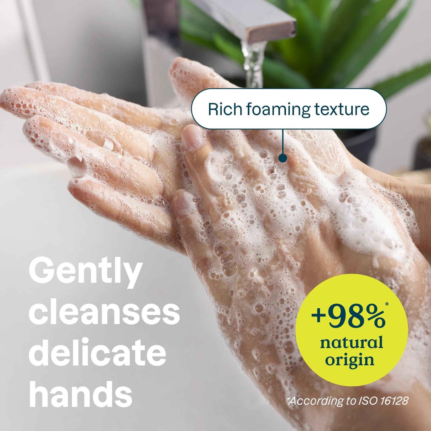 ATTITUDE Hand Soap for Sensitive Skin with Oat and Avocado Oil, EWG Verified, Dermatologically Tested, Vegan, 16 Fl Oz (Pack of 2)