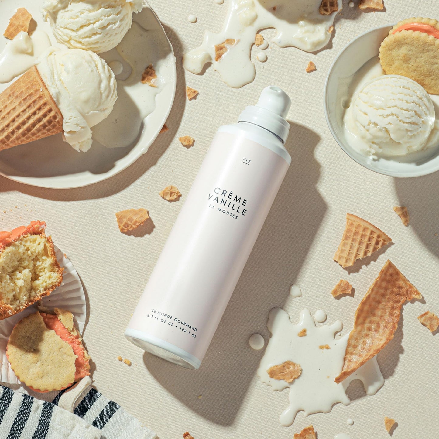 Le Monde Gourmand Crème Vanille La Mousse