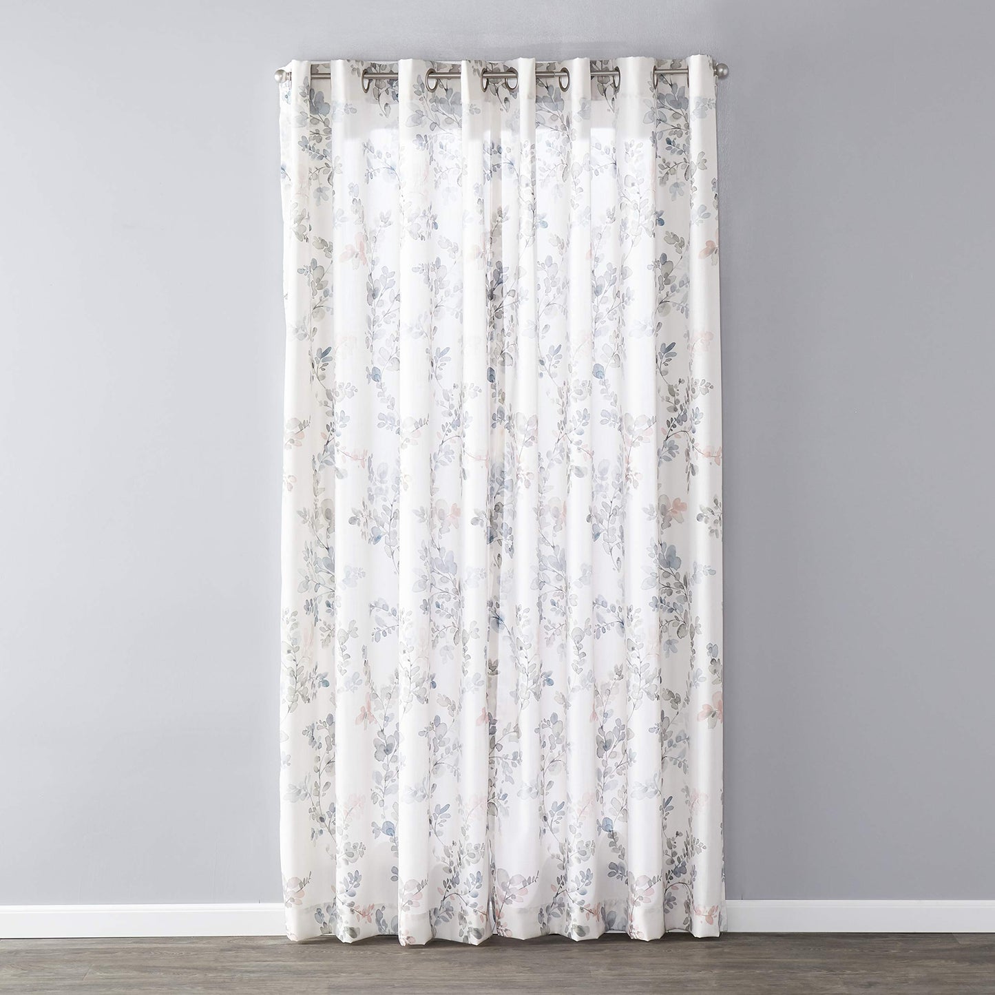 SKL Home by Saturday Knight Ltd. - U7320700G63P09 SUNSAFE Refresh Floral Panel, Blush, 40 inches x 63 inches