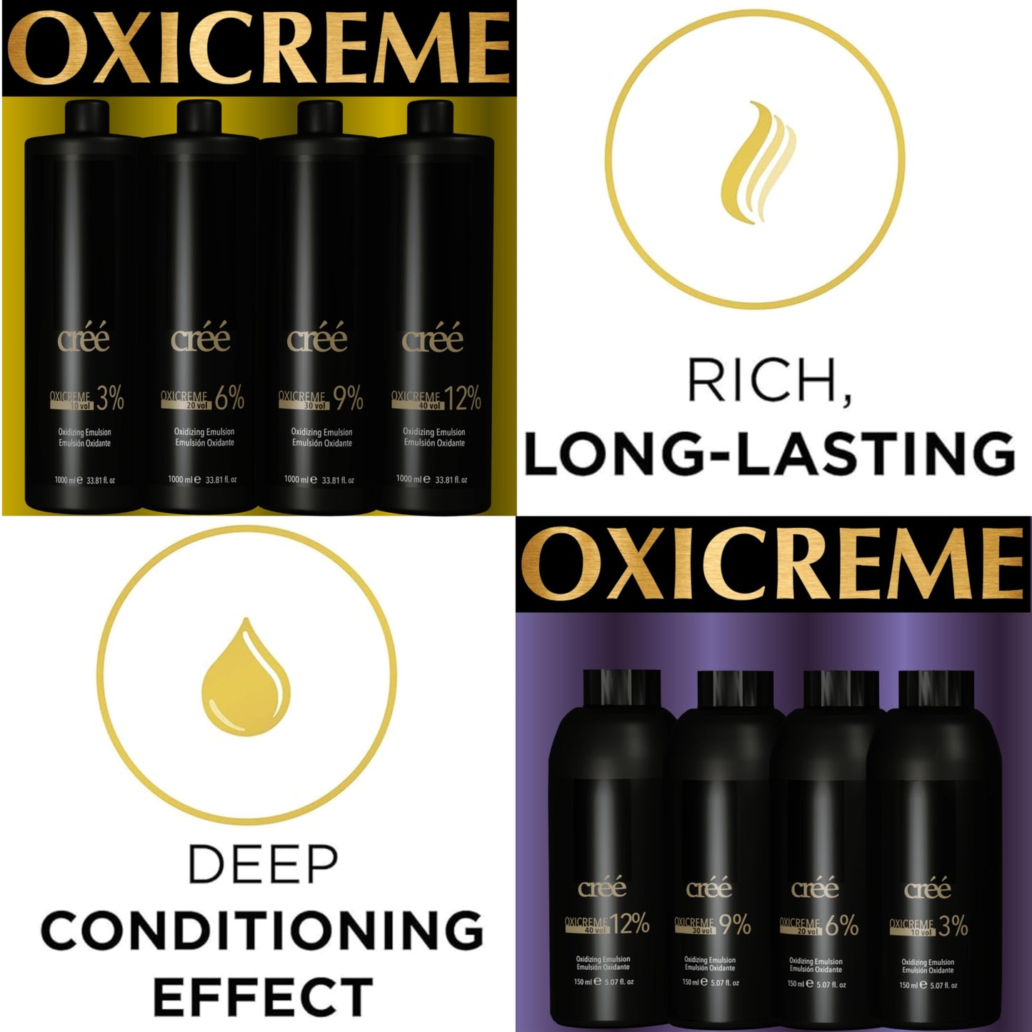 Cree Oxicreme Peroxide Developer Series (20 Volume, 1000 ml)