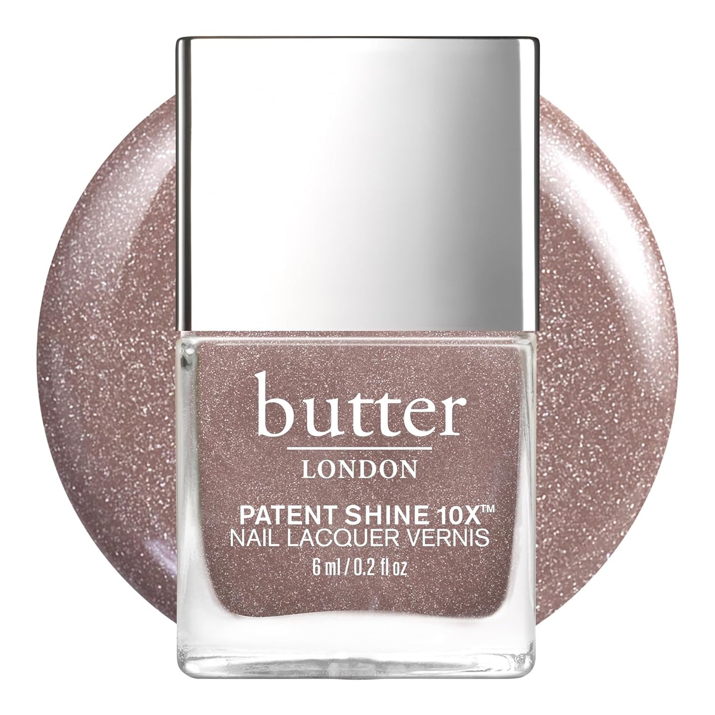 butter LONDON Nail Lacquer - Patent Shine 10X Gel-Like Finish, Chip-Resistant, Vegan | 0.4 Fl Oz