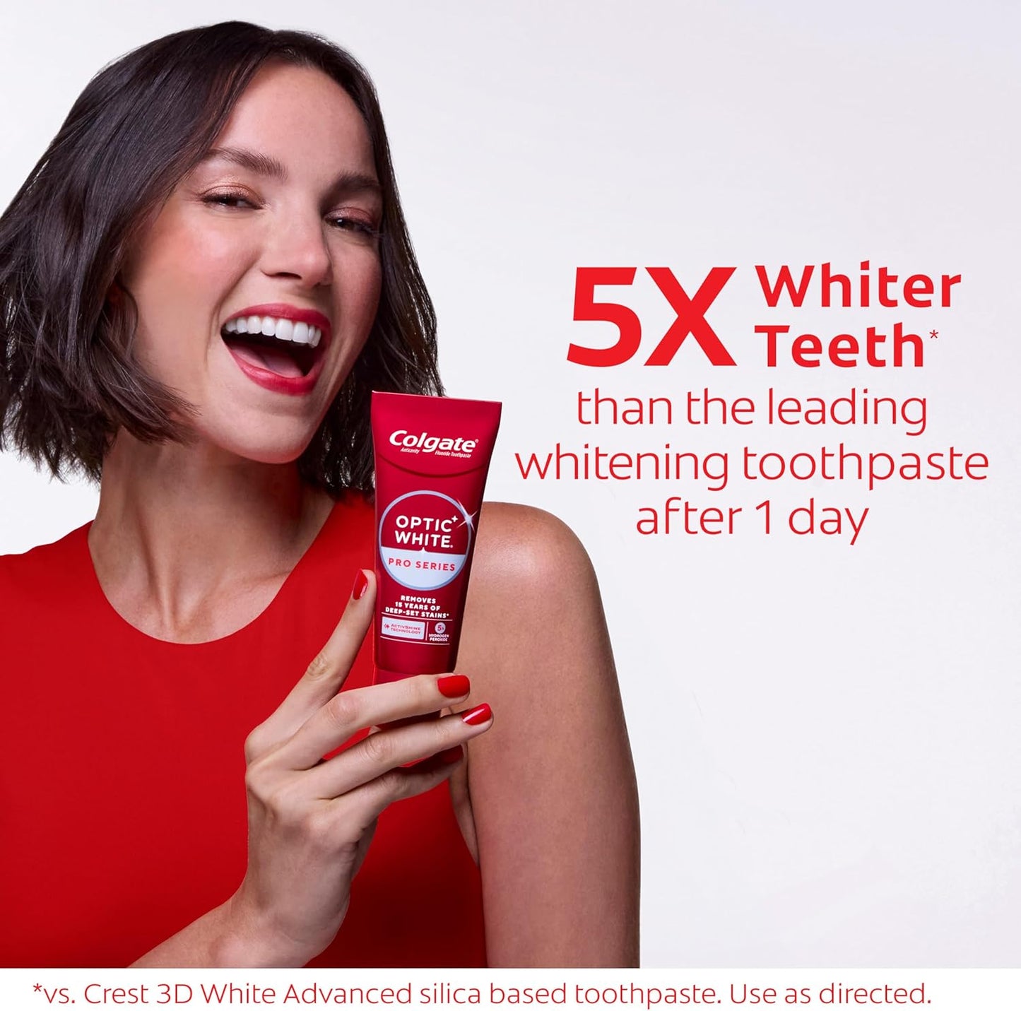 Colgate Optic White Teeth Whitening Kit - Overnight Whitening Pen & Pro Series Toothpaste | 21 Treatments, No Sensitivity