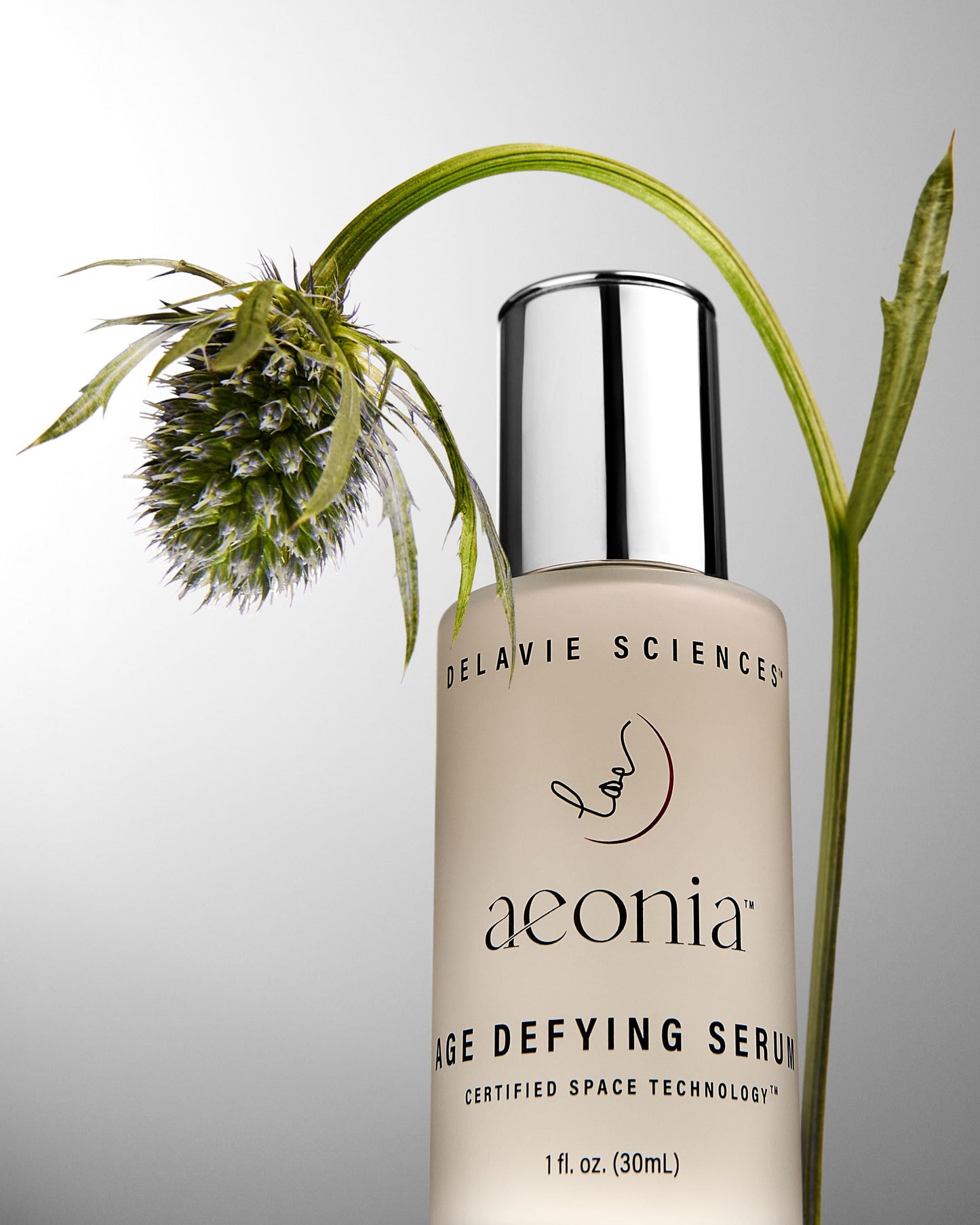 Aeonia Age-Defying Serum – Certified Space Technology Skincare, Age-Defying Face Serum with Bacillus Lysate, Resveratrol – Hydrates, Firms, Smooths Skin Texture & Reduces Fine Lines, 1 Fl Oz