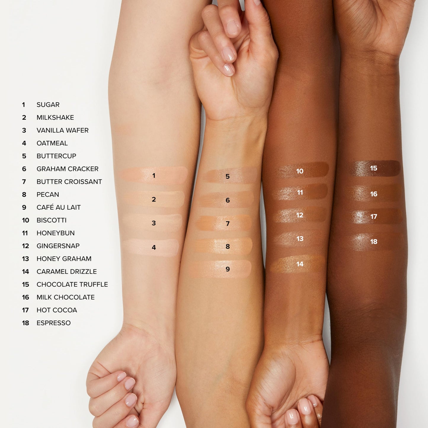 Too Faced Born This Way Ethereal Light Illuminating Smoothing Concealer | With Hyaluronic Acid, Conceals + Brightens Dark Circles, Non-Creasing + Waterproof, 0.16 Fl Oz, Oatmeal