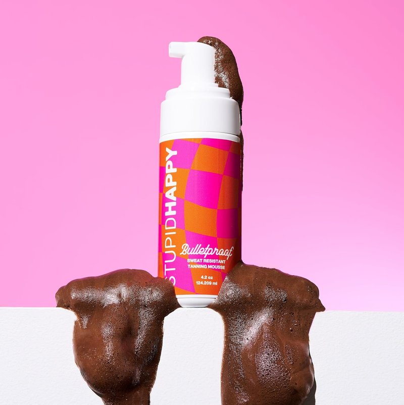 Self Tanner Mousse for Women - Streak-Free, Odor-Free & Sweat-Resistant | Natural Medium Tan, 4.2 fl oz