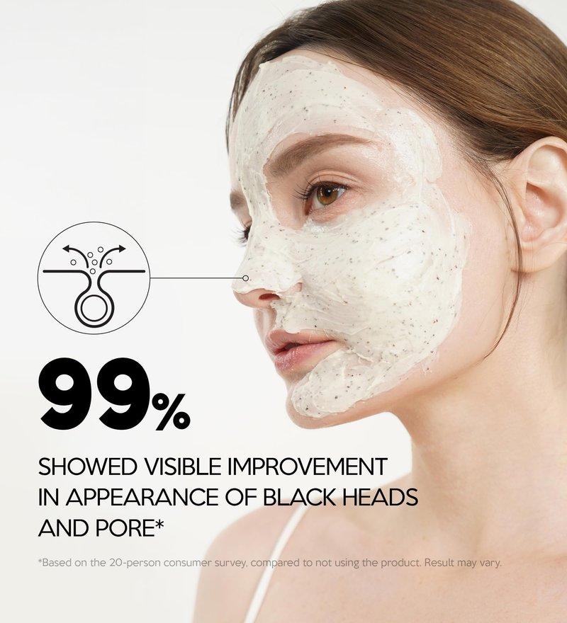 Troubless CLEAR PLUS Smooth Whipped Cleanser – Korean Skin Care Mask-to-Foam Facial Cleanser w/Vitamin C, Mung Bean, Kaolin Clay & PHA – Pore-Refining & Hydrating Face Wash (2.70 fl oz)