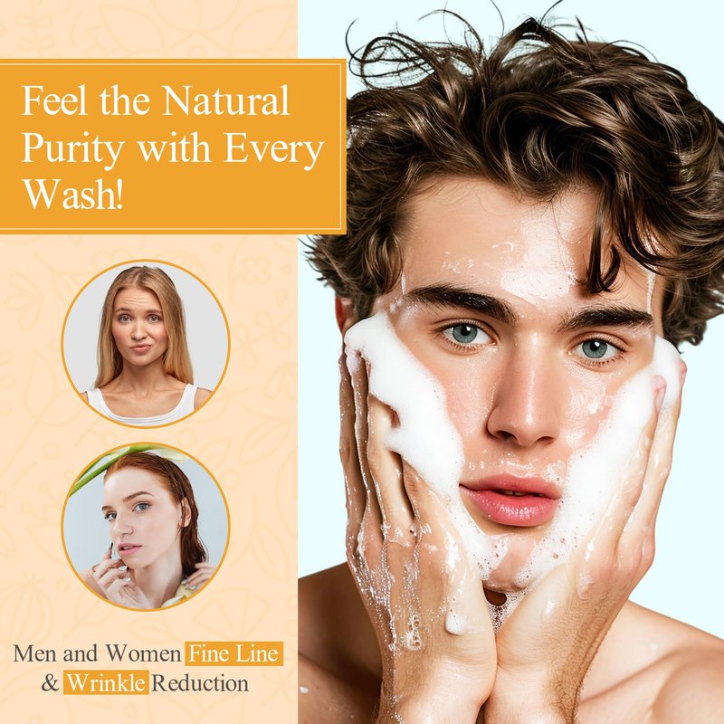 At Last Naturals MSM Soap Bar Body Soap for Men and Women Fine Line Wrinkle Reduction Herbal Moisturizer with Aloe Vera Vitamin E Essential Oils Deep Cleansing for Sensitive Skin 3 Ounce (Pack of 3)
