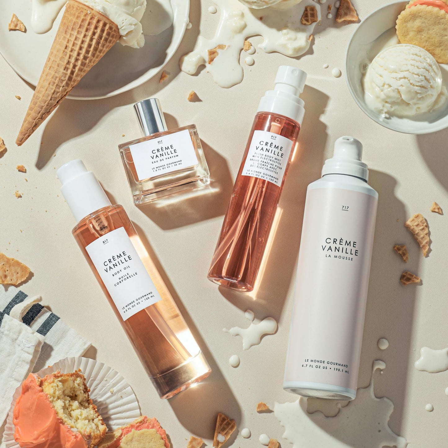 Le Monde Gourmand Crème Vanille La Mousse