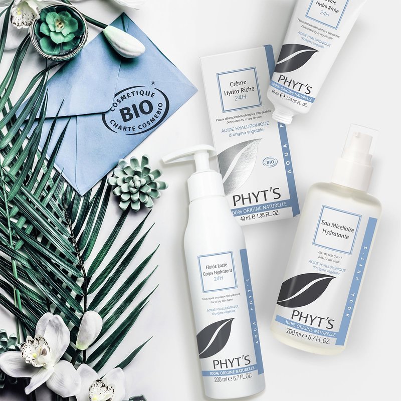 Phyt's Moisturizing Micellar Water - Makeup Remover Tones and Moisturizes in One Step - Purifies Skin with Velvety Finish - Facial Cleanser - 6.76 oz