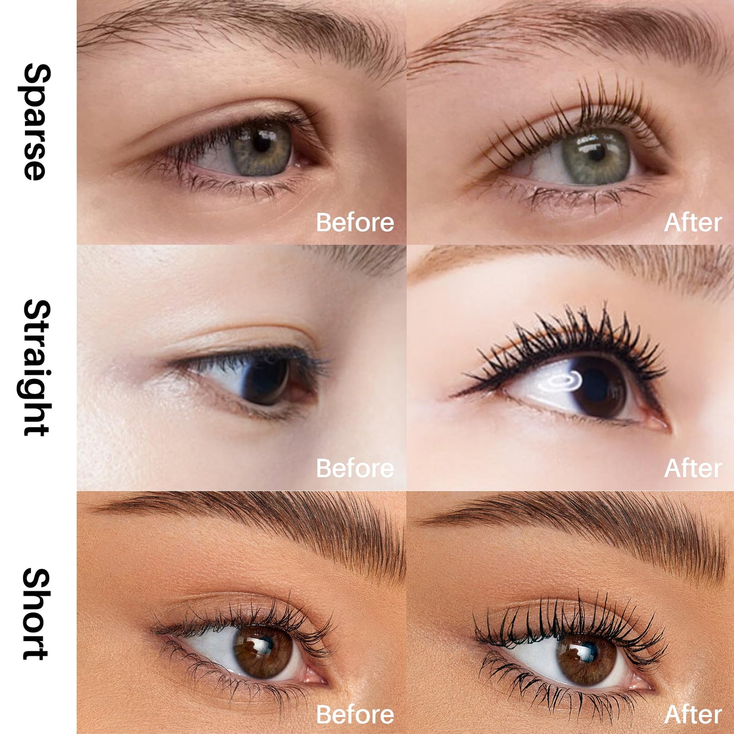FV Waterproof Black Mascara Long Lasting Smudge Proof