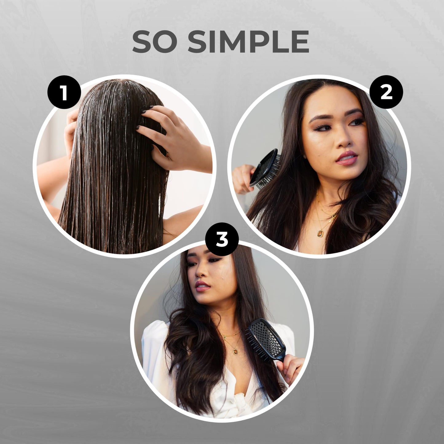 FHI Heat UNbrush Detangling Brush for Pain-Free Brushing on All Wet or Dry Hair Types — Durable DuoFlex Anti-Static Bristles, Lightweight Handle, Vented Hair Brush, Black