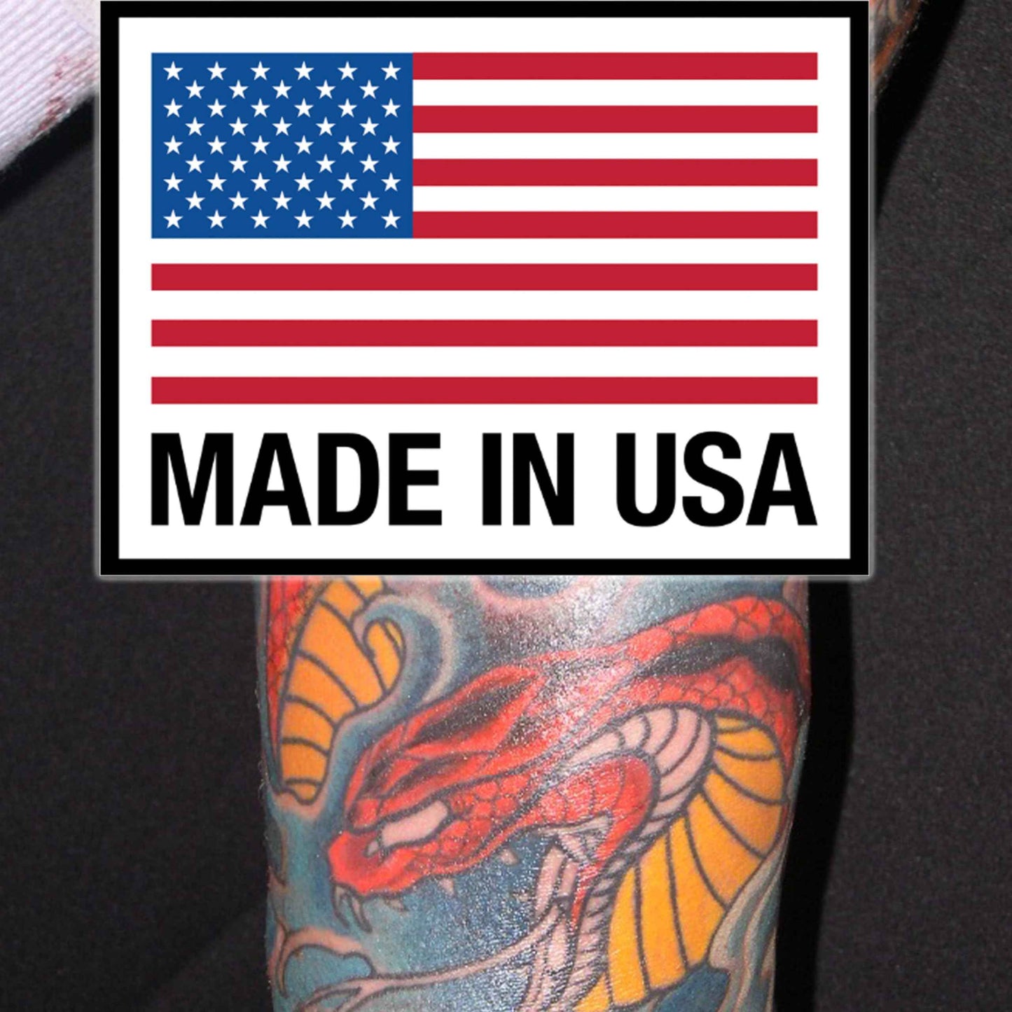 ELEMENT TATTOO SUPPLY - Black and Red Tattoo Ink 1oz Bottle for Color Tattooing and Shading - Permanent - Bright - Solid - Easy to use - Pigment - Pre Disperse - Professional Artist