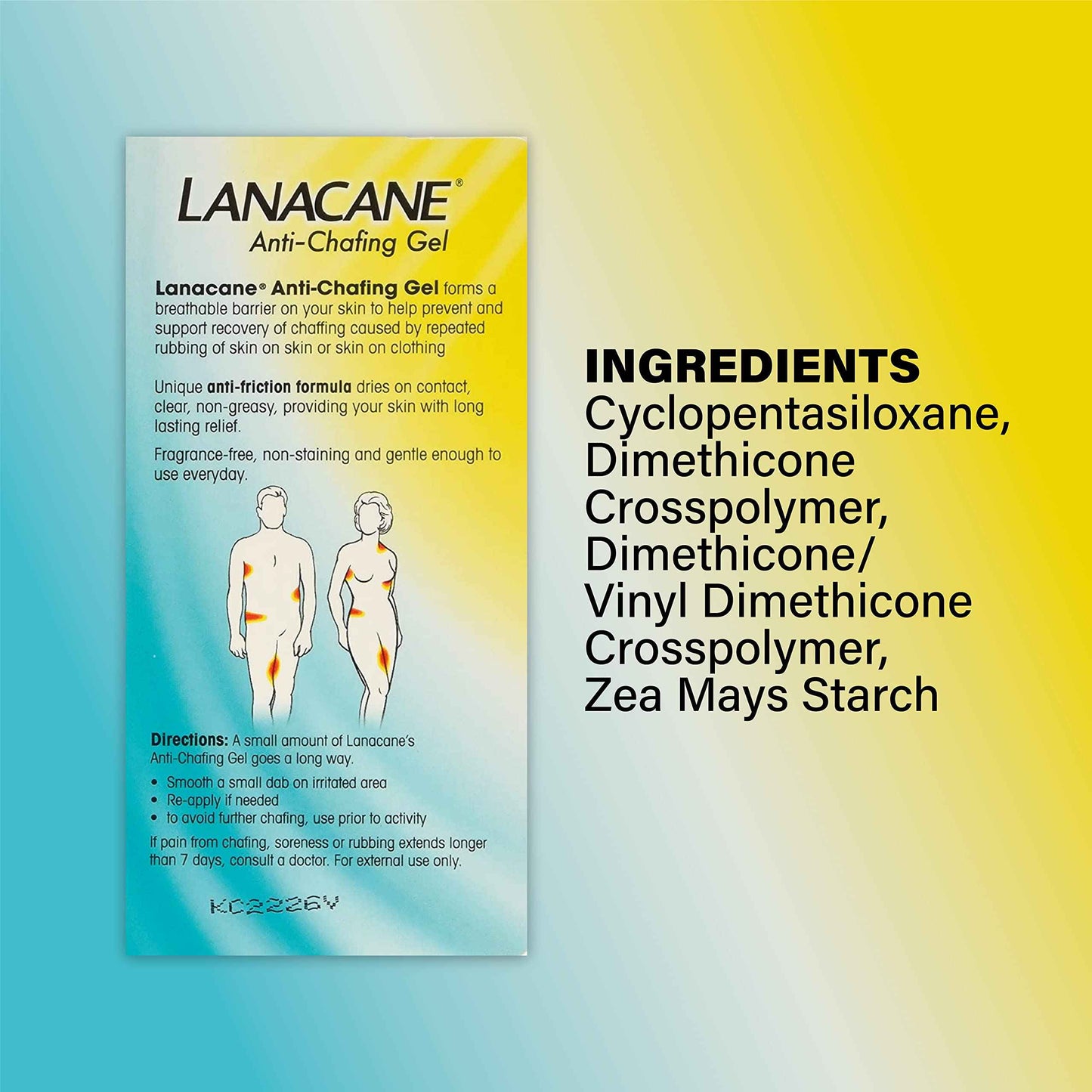 Reckitt Lanacane Anti Chaffing Gel